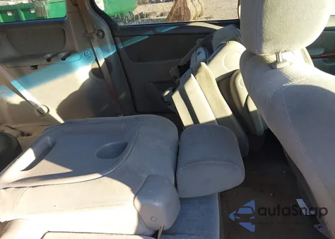 2004 Toyota Sienna Xle из США, поврежденный, VIN 5TDZA22C34S062907